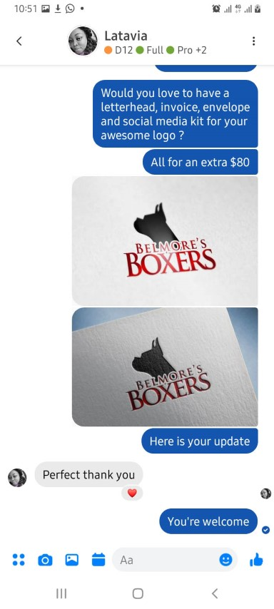 Client conversation with Latavia